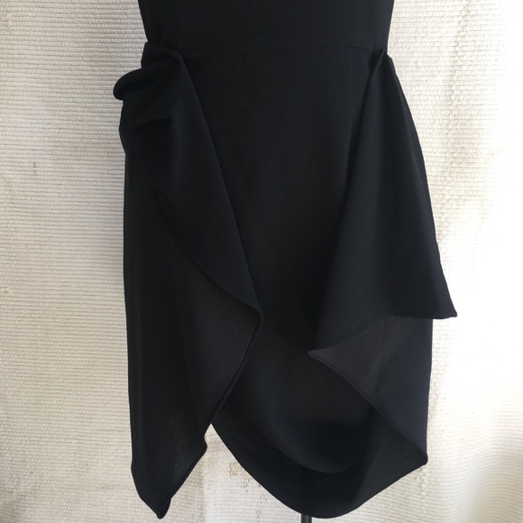 BCBG Origami Wrap Draped Dress - Picture 6 of 8